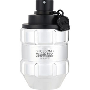 Viktor & Rolf Spicebomb Metallic Musk by Viktor & Rolf * Eau de Parfum for Men – 3 oz