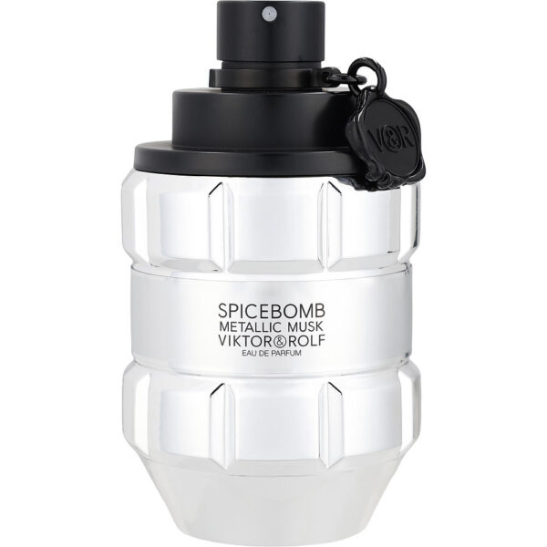 Viktor & Rolf Spicebomb Metallic Musk by Viktor & Rolf * Eau de Parfum for Men – 3 oz