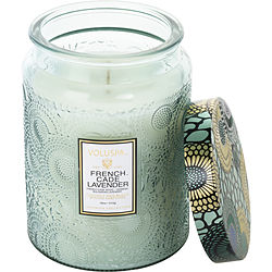 Voluspa Japonica French Cade by VOLUSPA LARGE JAR CANDLE 18 OZ for UNISEX