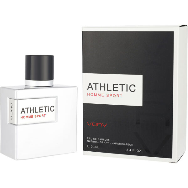 Vurv Athletic Homme Sport Eau de Parfum for Men – 3.4 oz