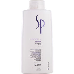 Wella by Wella REPAIR SHAMPOO FOR DAMAGED HAIR 33.8 OZ for UNISEX