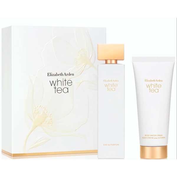 White Tea by Elizabeth Arden EAU DE PARFUM SPRAY 3.3 OZ & BODY WATER CREAM 3.3 OZ for WOMEN