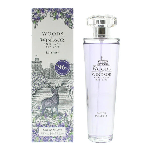 Woods Of Windsor Lavender Eau de Toilette for Women – 3.3 oz