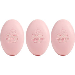 Woods Of Windsor True Rose SOAP 3 X 2.1 OZ for Women