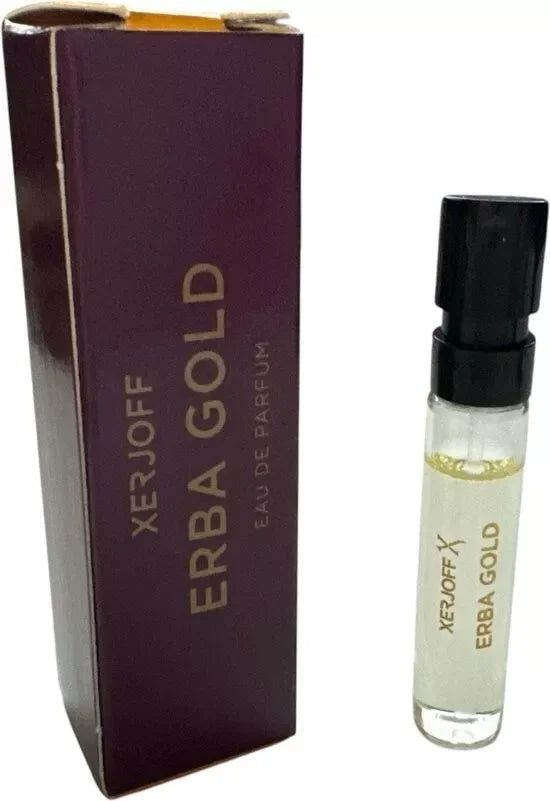 Xerjoff Erba Gold The Vibe Collection Eau de Parfum for Unisex – 0.06 oz