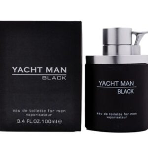 Yacht Man Black Eau de Toilette Spray for Men