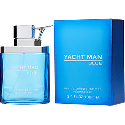 Yacht Man Blue by Myrurgia EDT Spray 3.4 oz for Men
