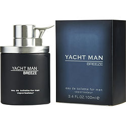 Yacht Man Breeze by Myrurgia EDT Spray 3.4 oz
