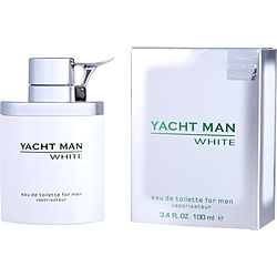 Yacht Man White by Myrurgia EDT Spray for Men - 3.4 oz