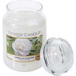 Yankee Candle CAMELLIA BLOSSOM SCENTED LARGE JAR 22 OZ