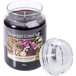 Yankee Candle MOONLIGHT BLOSSOMS SCENTED LARGE JAR 22 OZ