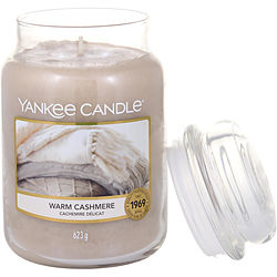 Yankee Candle WARM CASHMERE SCENTED LARGE JAR 22 OZ