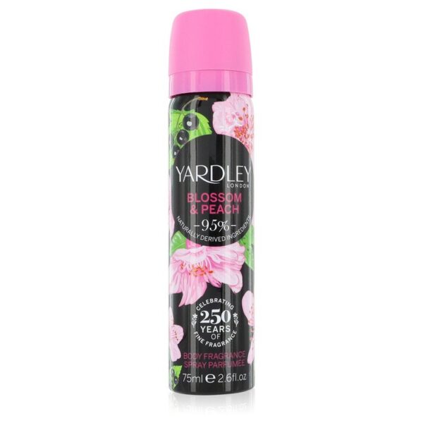 Yardley Blossom & Peach Body for Women – 2.5 oz