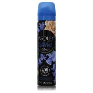 Yardley Bluebell & Sweet Pea Body for Women – 2.5 oz
