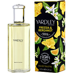 Yardley Freesia & Bergamot EDT SPRAY 4.2 OZ for WOMEN