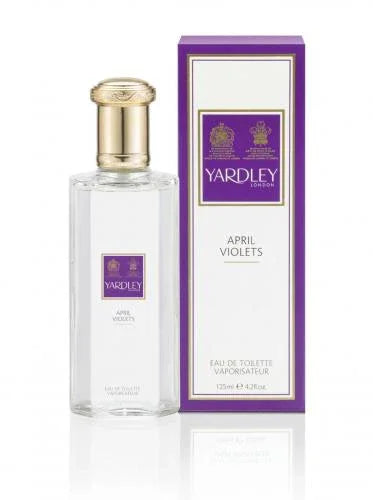 Yardley London April Violets Eau de Toilette for Women – 4.2 oz