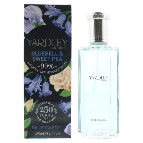 Yardley London Bluebell & Sweet Pea Eau de Toilette for Women – 4.2 oz