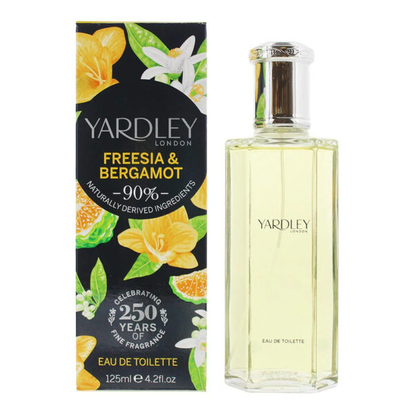 Yardley London Freesia & Bergamot Eau de Toilette for Women – 4.2 oz
