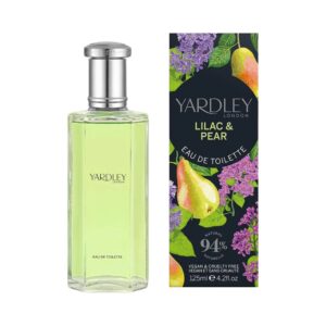 Yardley London Lilac & Pear Eau de Toilette for Women – 4.2 oz