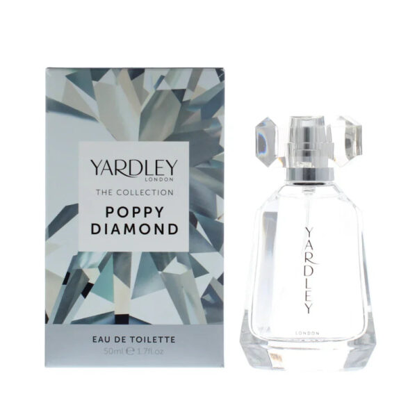 Yardley London Poppy Diamond The Collection Eau de Toilette for Women – 1.7 oz