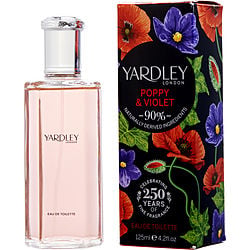 Yardley Poppy & Violet EDT Spray for Women 4.2 oz