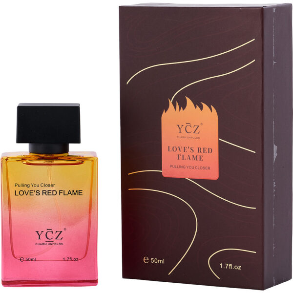 Ycz Love's Red Flame Cologne for Men – 1.7 oz