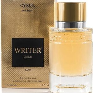 Yves De Sistelle Cyrus Parfums Writer Gold Eau de Parfum for Men – 3.3 oz