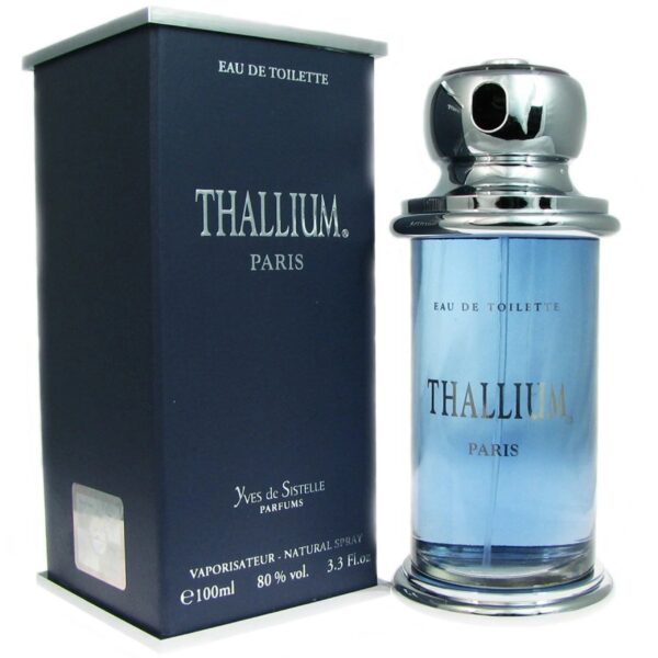 Yves De Sistelle Thallium Eau de Toilette for Men – 3.3 oz