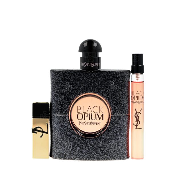 Yves Saint Laurent Black Opium 3 piece Eau de Parfum for Women – 3 piece gift set
