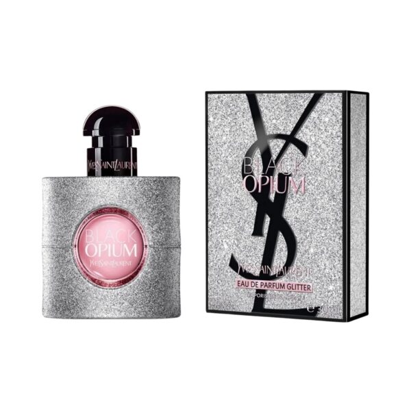 Yves Saint Laurent Black Opium Glitter Eau de Parfum for Women – 1 oz