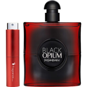 Yves Saint Laurent Black Opium Over Red TRAVEL Eau de Parfum for Women – 0.27 oz