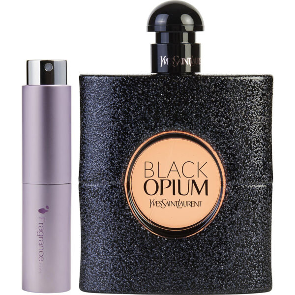 Yves Saint Laurent Black Opium TRAVEL Eau de Parfum for Women – 0.27 oz