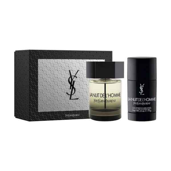 Yves Saint Laurent La Nuit De L'Homme 2 piece Eau de Parfum for Men – 2 piece gift set