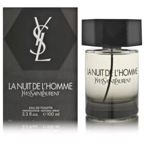 Yves Saint Laurent La Nuit De L'Homme Eau de Toilette for Men – 3.3 oz