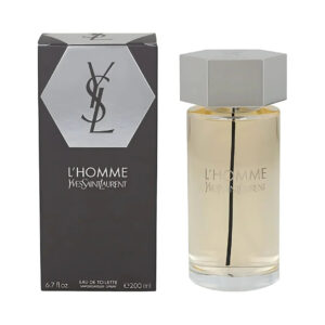 Yves Saint Laurent L'Homme Eau de Toilette for Men – 6.7 oz