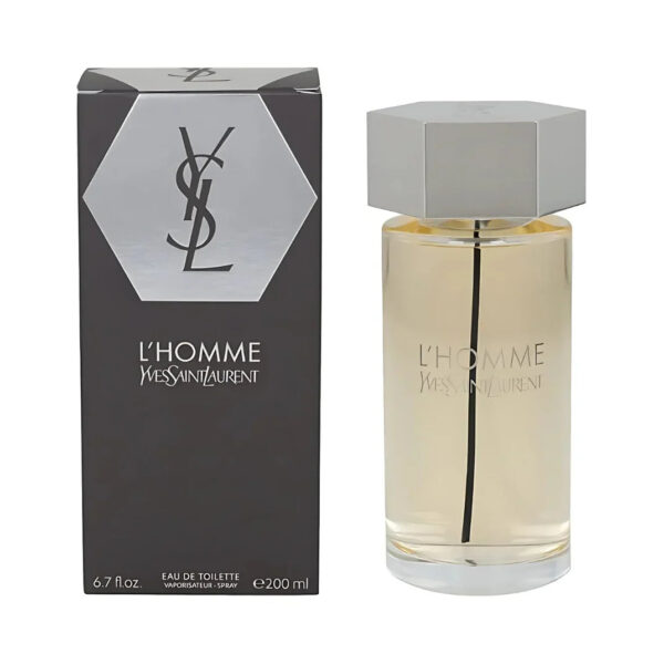 Yves Saint Laurent L'Homme Eau de Toilette for Men – 6.7 oz