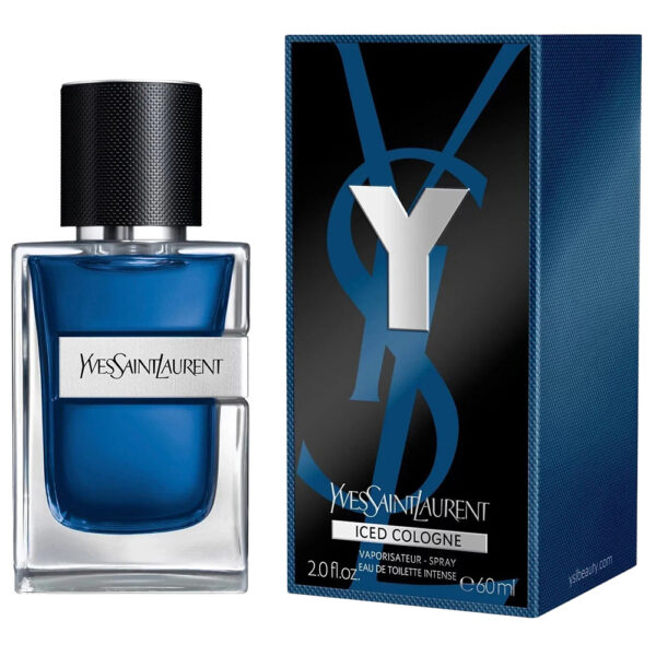 Yves Saint Laurent Y Iced Intense Eau de Toilette for Men – 2 oz