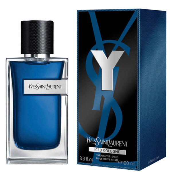 Yves Saint Laurent Y Iced Intense Eau de Toilette for Men – 3.3 oz