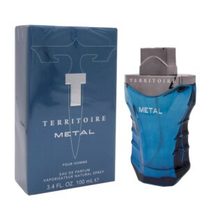 YZY Perfume YZY Territoire Metal Eau de Parfum for Men – 3.4 oz