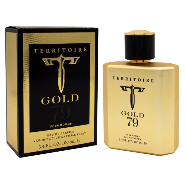 YZY Territoire Gold 79 Eau de Parfum for Men – 3.4 oz
