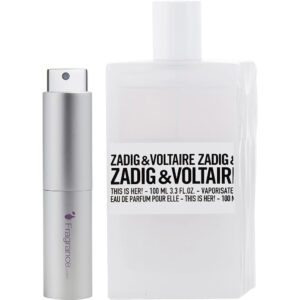 Zadig & Voltaire Zadig & Voltaire This Is Her! by Zadig & Voltaire TRAVEL Eau de Parfum for Women – 0.27 oz