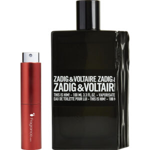 Zadig & Voltaire Zadig & Voltaire This Is Him! by Zadig & Voltaire TRAVEL Eau de Toilette for Men – 0.27 oz