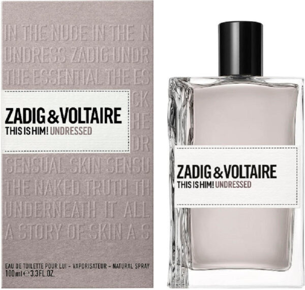 Zadig & Voltaire Zadig & Voltaire This Is Him! Undressed Eau de Toilette for Men – 3.3 oz