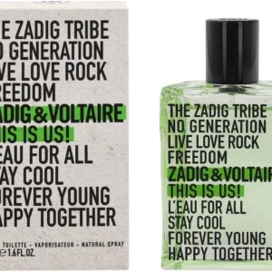 Zadig & Voltaire Zadig & Voltaire This Is Us! L'eau For All Eau de Toilette for Unisex – 1.7 oz