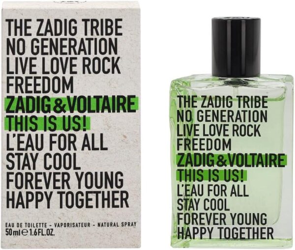 Zadig & Voltaire Zadig & Voltaire This Is Us! L'eau For All Eau de Toilette for Unisex – 1.7 oz