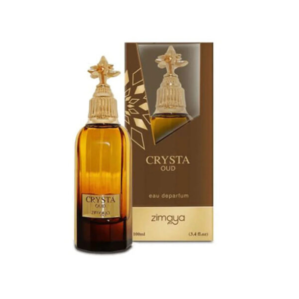 Zimaya Crysta Oud Eau de Parfum for Unisex – 3.4 oz