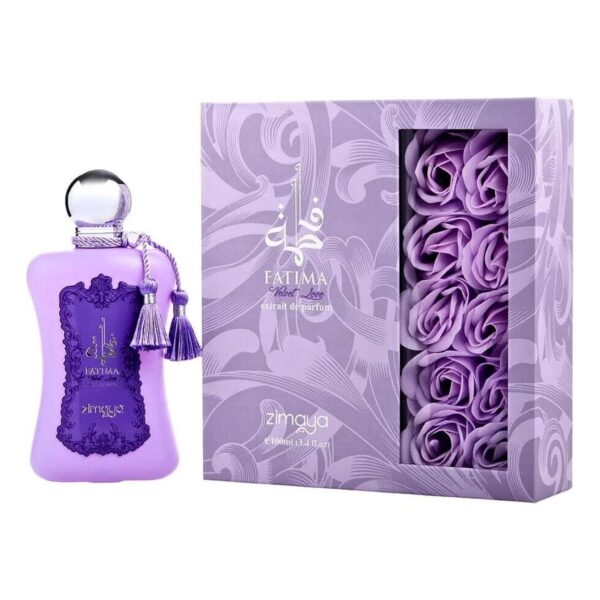 Zimaya Fatima Velvet Love Extrait de Parfum for Women – 3.4 oz