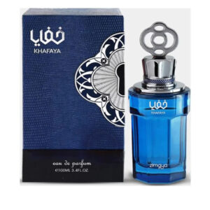 Zimaya Khafaya Blue Eau de Parfum for Men – 3.4 oz