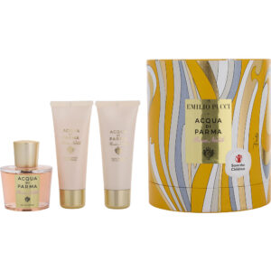 Acqua Di Parma Rosa Nobile & BODY CREAM & BATH AND SHOWER GEL EMILIO PUCCI EDITION Eau de Parfum for Women – 3.4 oz