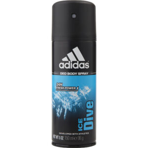 Adidas Ice Dive DEODORANT Body Spray for Men – 5 oz